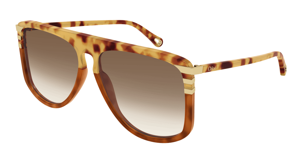 Chloe Fashion Sunglasses Havana Havana Brown