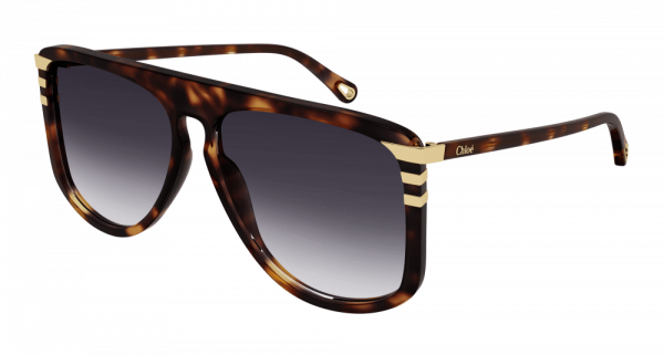 Chloe Fashion Sunglasses Havana Havana Grey