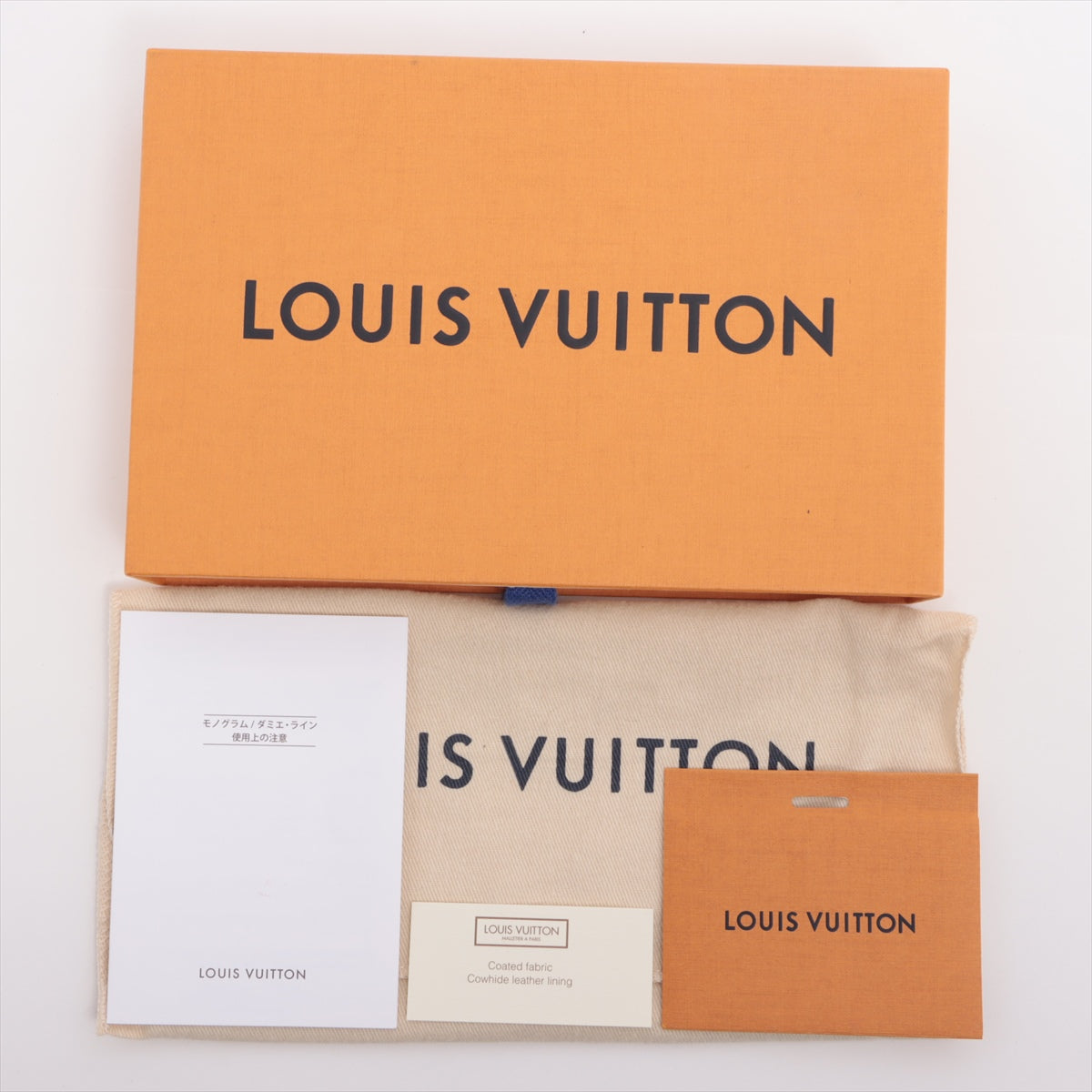 Louis Vuitton Damier Cobalt Portefeuille Brazza N63212 TA3106 Long Wallet