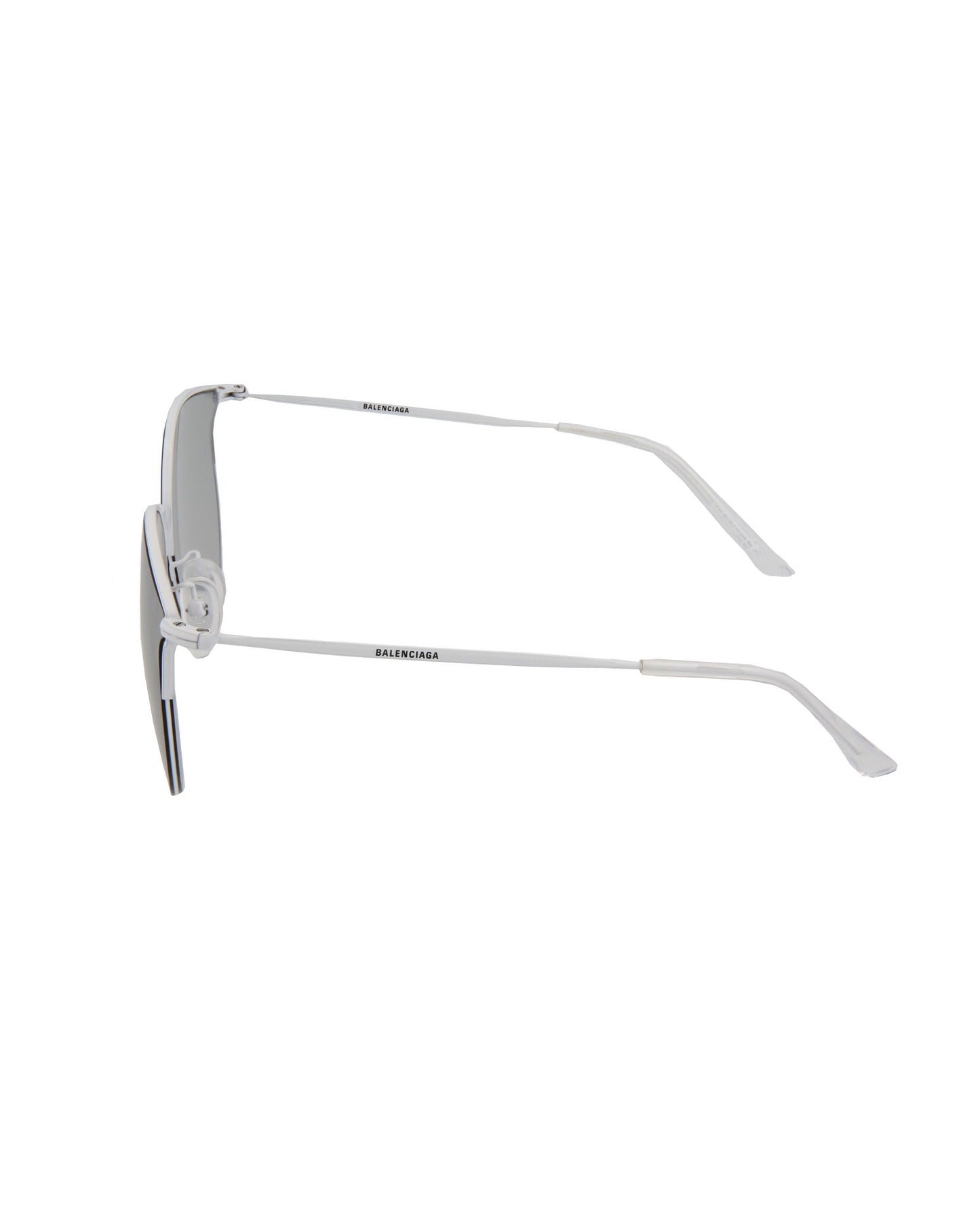 Balenciaga Fashion Sunglasses White White Grey