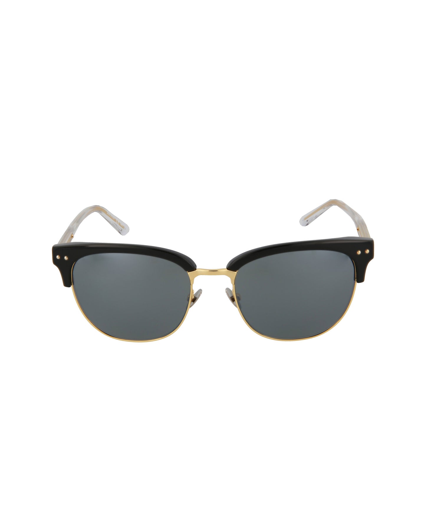 Bottega Veneta Fashion Sunglasses Shiny Black Shiny Gold