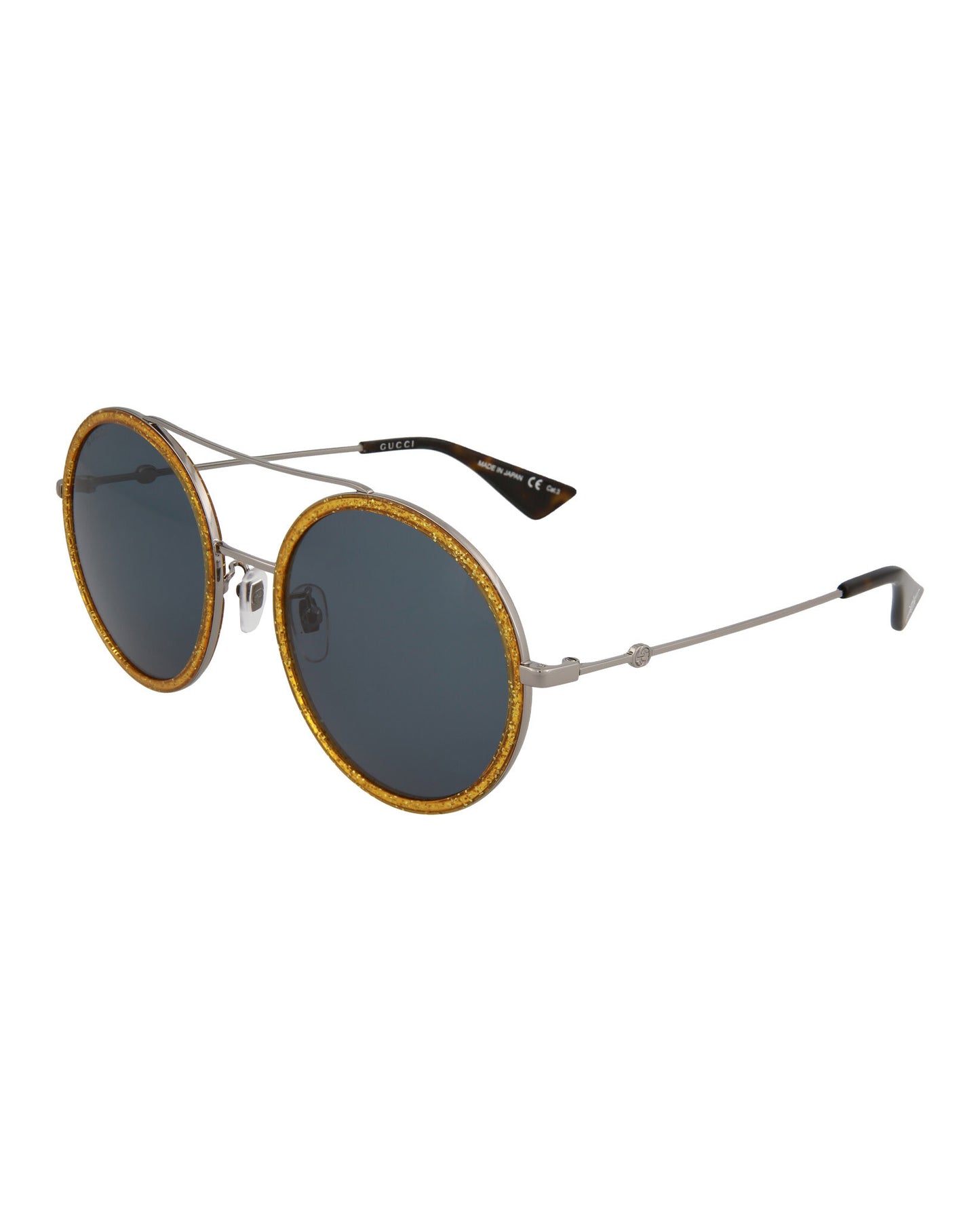 Gucci Fashion Sunglasses Ruthenium Ruthenium Blue