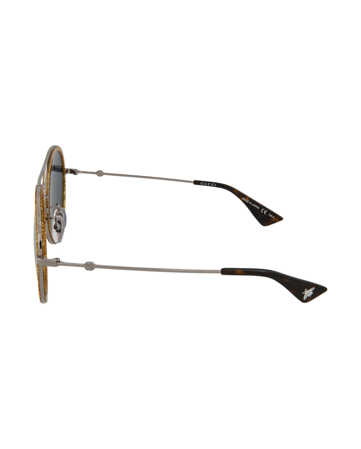 Gucci Fashion Sunglasses Ruthenium Ruthenium Blue