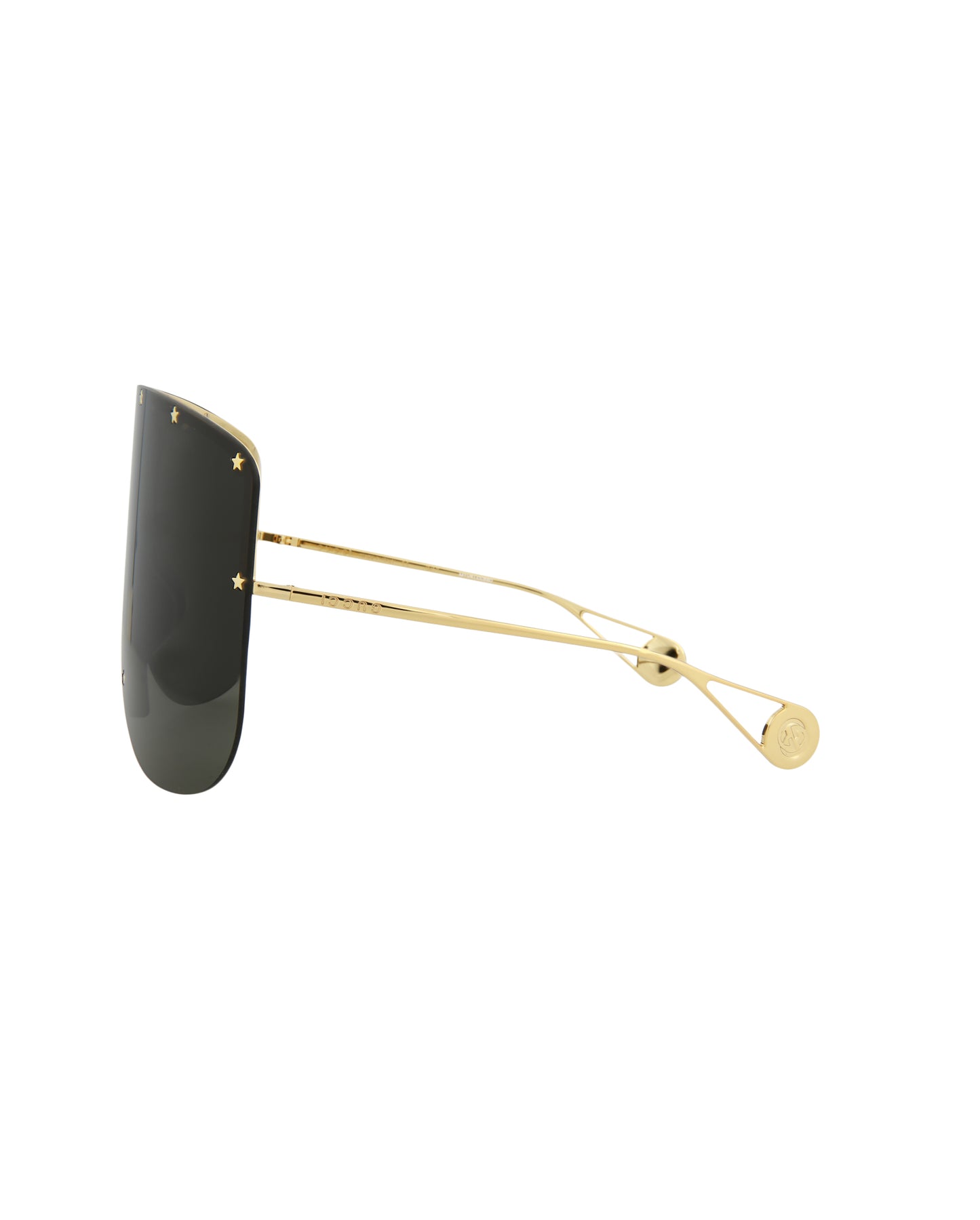 Gucci Special Edition Sunglasses Gold Gold Grey