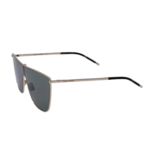 Saint Laurent Fashion Sunglasses Gold Gold Green