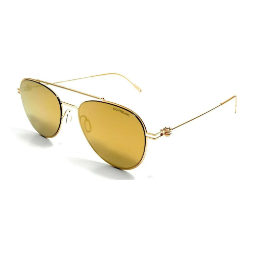 Montblanc Core Sunglasses Gold Gold Gold