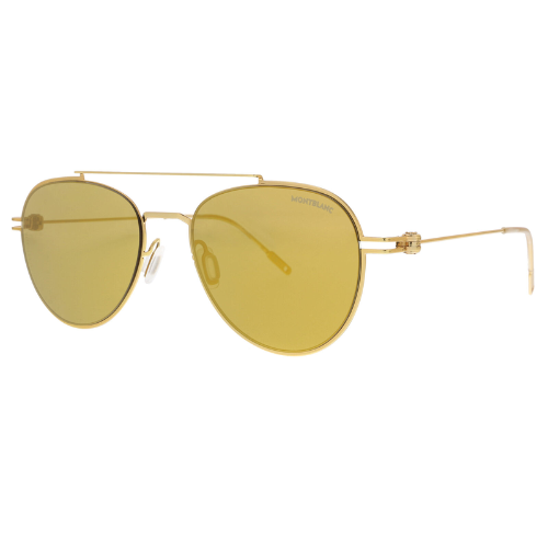 Montblanc Core Sunglasses Gold Gold Gold