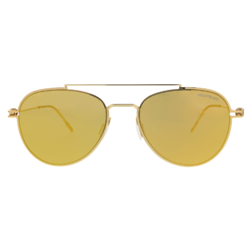 Montblanc Core Sunglasses Gold Gold Gold