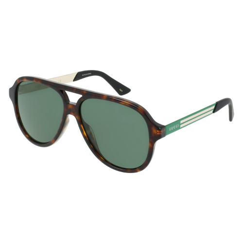 Gucci Core Sunglasses Havana Green