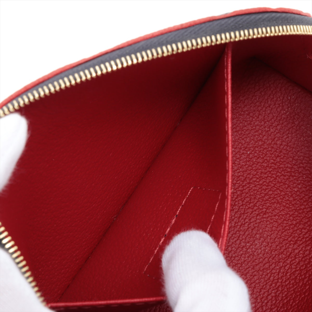 Louis Vuitton Empreinte Pochette cosmetic M69413 SR4240 Marine rouge Pouch