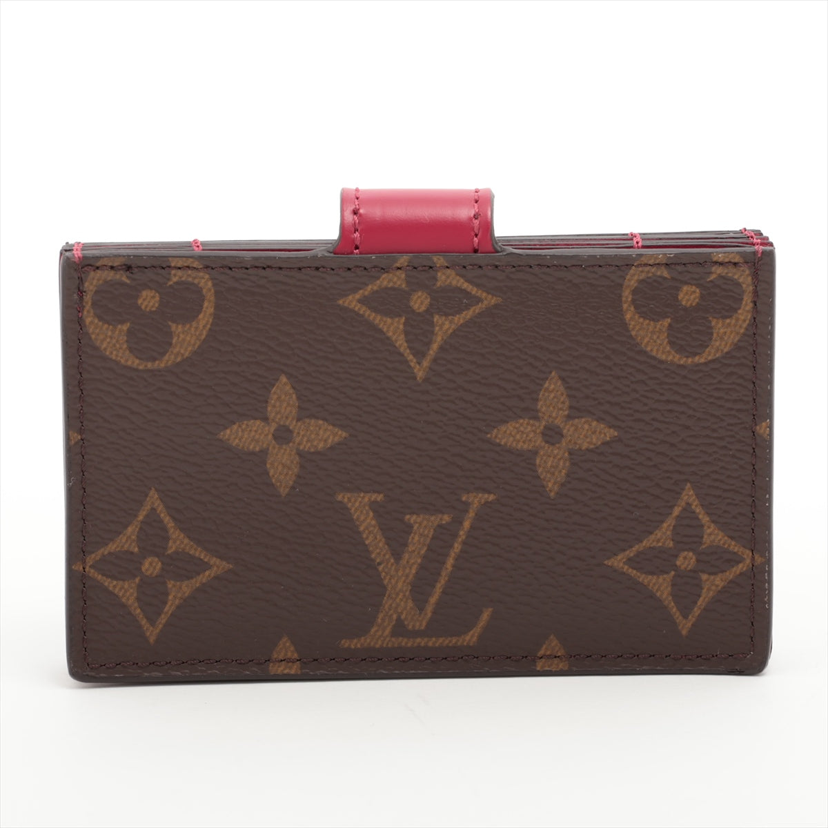 Louis Vuitton Monogram Porto cult M69762 FH4290 Fuschia Card Case
