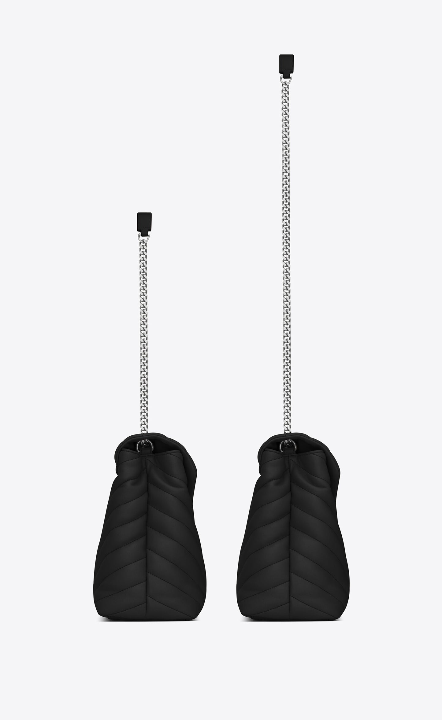 YSL LOULOU MEDIUM CHAIN BAG IN QUILTED "Y" LEATHER