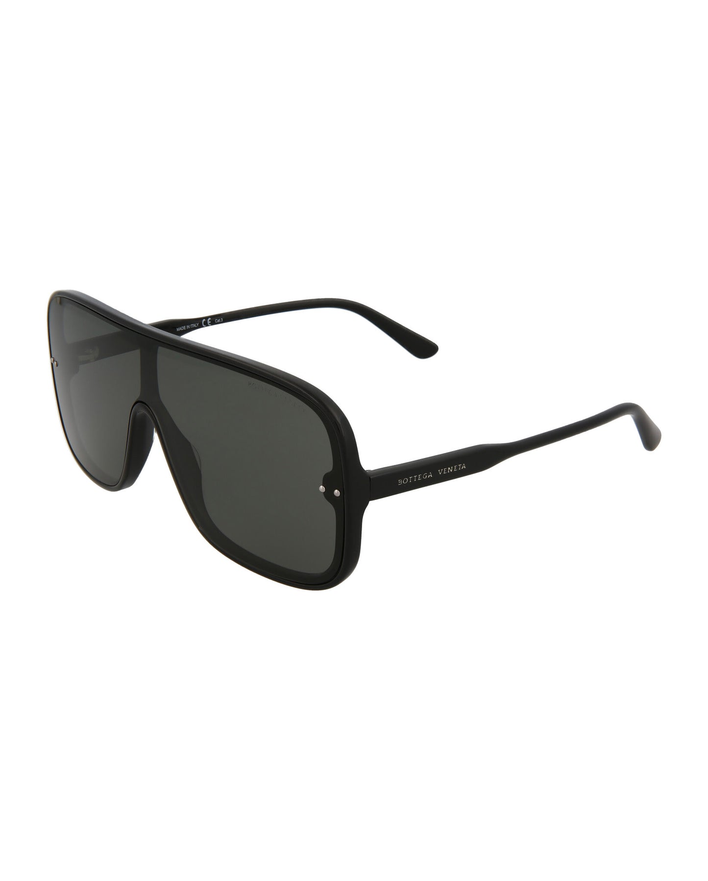 Bottega Veneta Fashion Sunglasses Black Black Grey