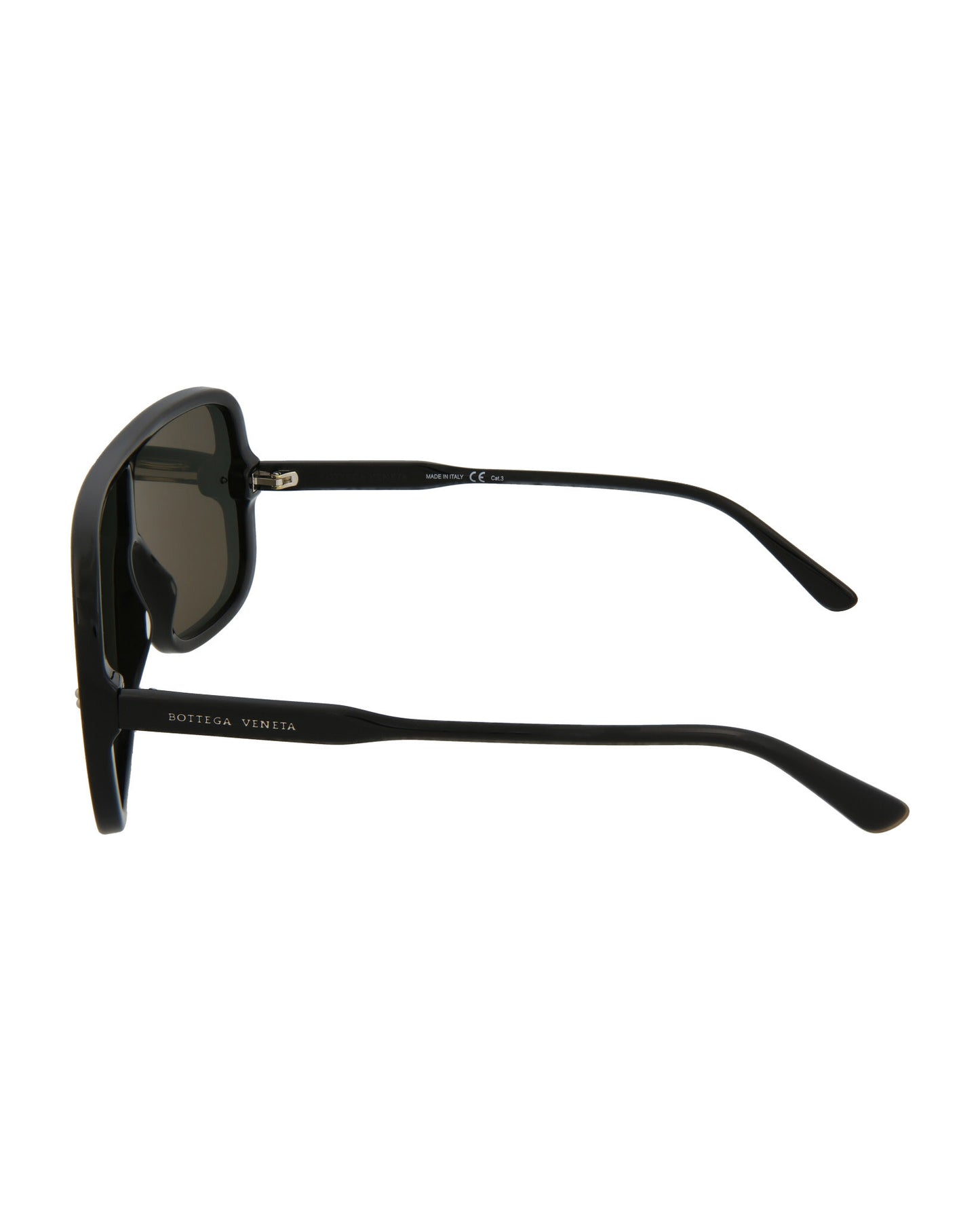 Bottega Veneta Fashion Sunglasses Black Black Grey