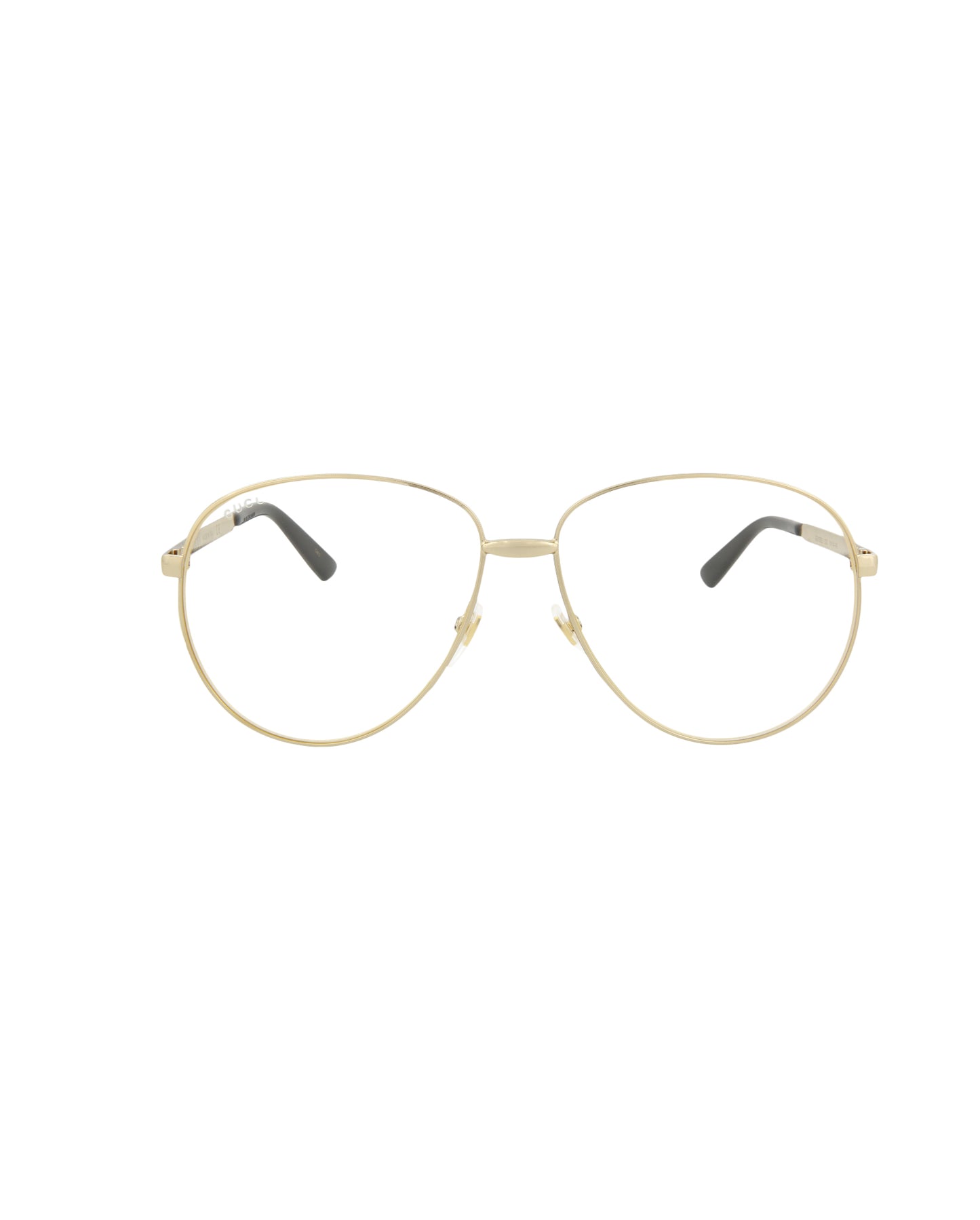 Gucci Fashion Sunglasses Gold Gold Transparent