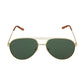 Gucci Novelty Sunglasses Gold Gold Green