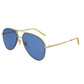 Gucci Novelty Sunglasses Gold Gold Blue