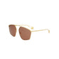 Gucci Novelty Sunglasses Gold Gold Red