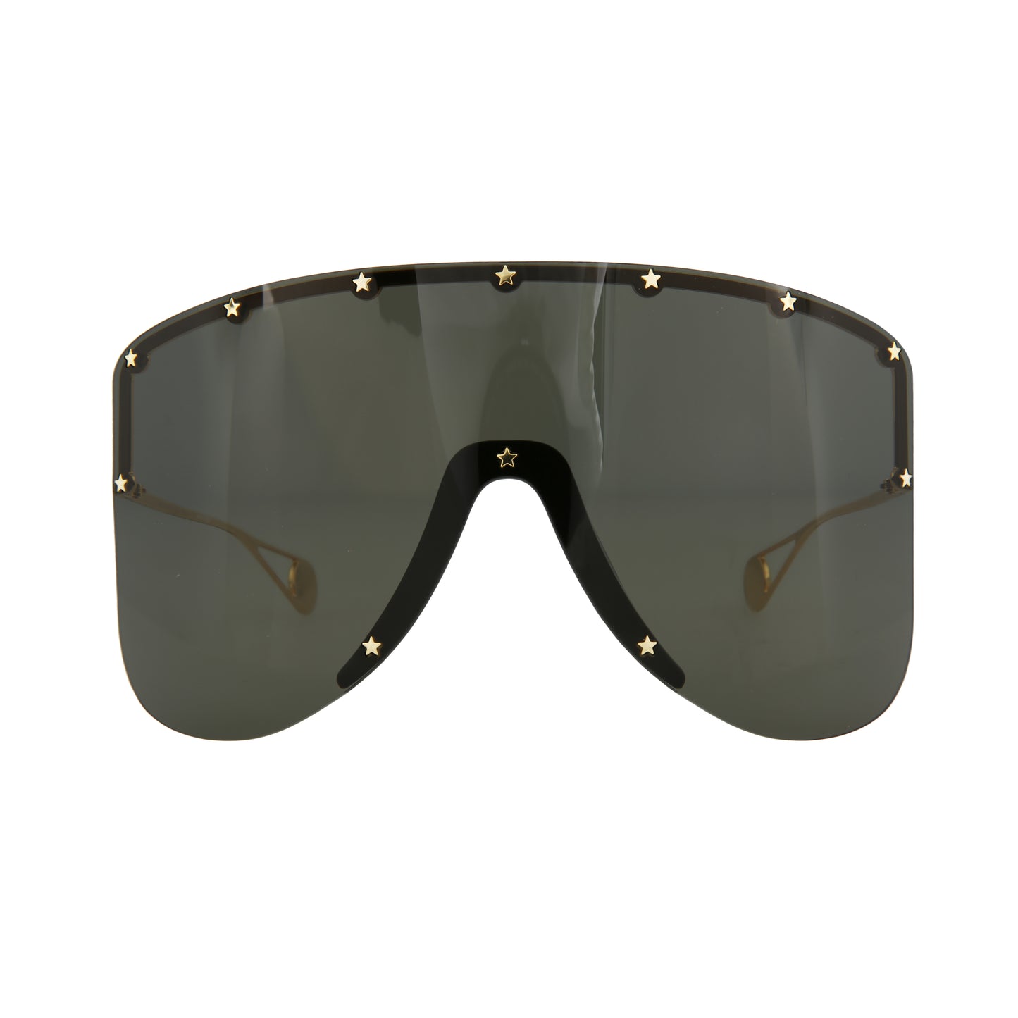 Gucci Special Edition Sunglasses Gold Gold Grey