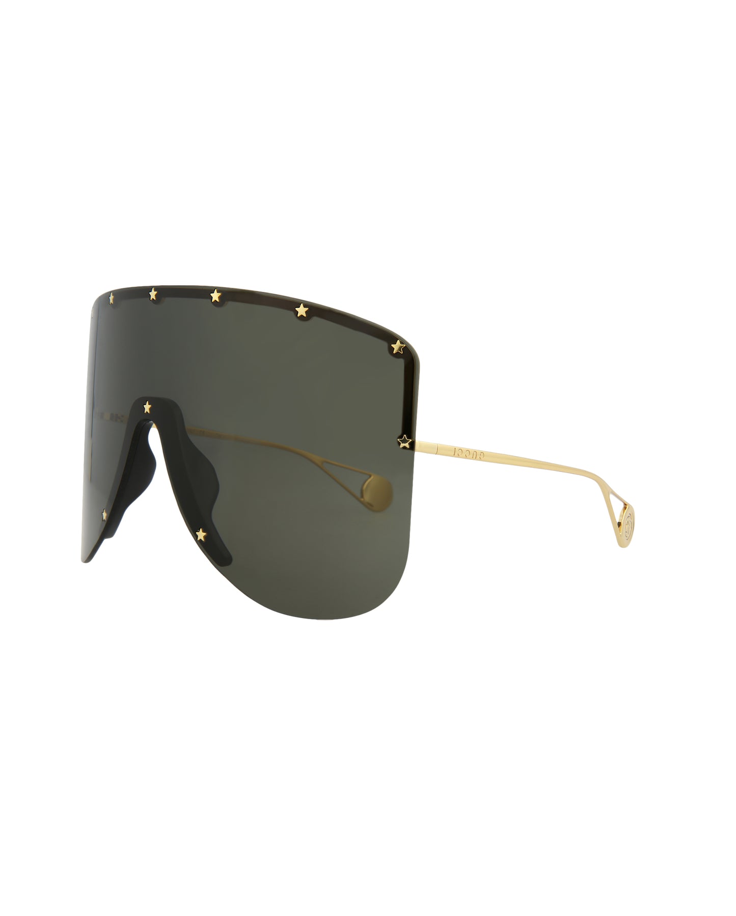 Gucci Special Edition Sunglasses Gold Gold Grey