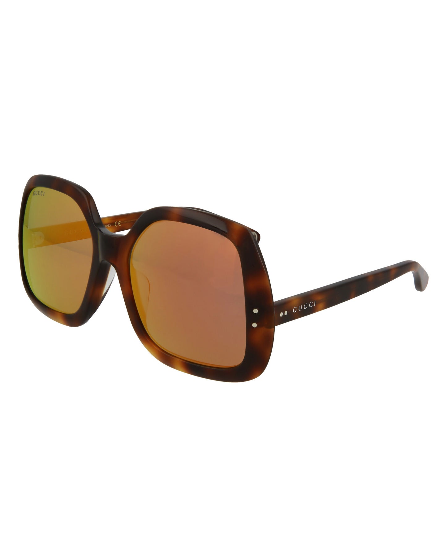 Gucci Fashion Sunglasses Havana Havana Orange