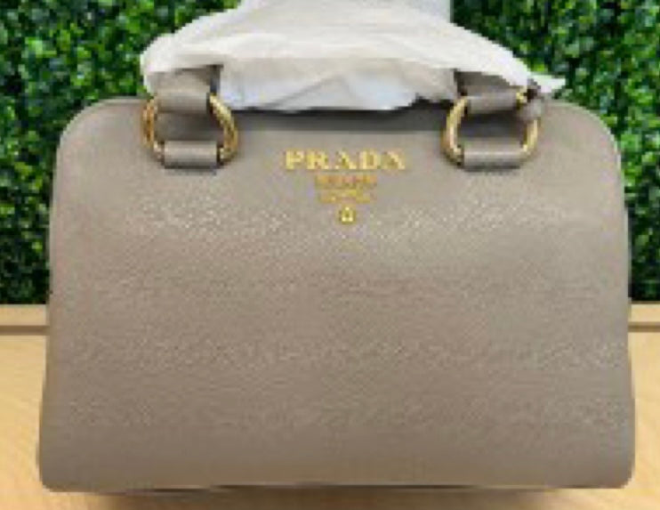 PRADA BAULETTO ARGILLA W/GUITAR STRAP