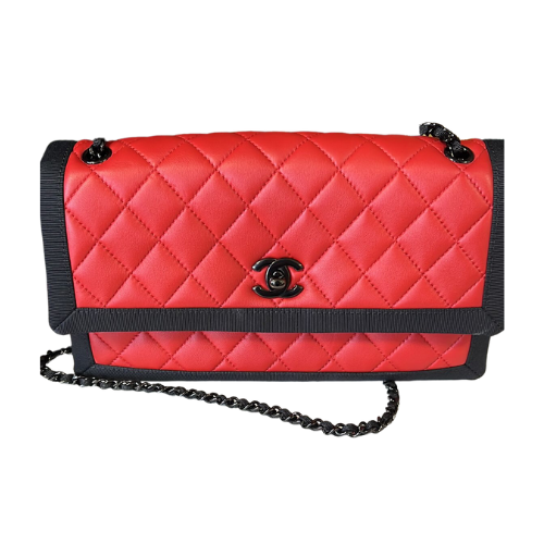 Chanel Medium Calfskin/Lambskin Leather