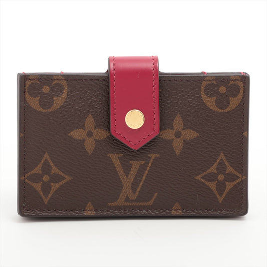 Louis Vuitton Monogram Porto cult M69762 FH4290 Fuschia Card Case