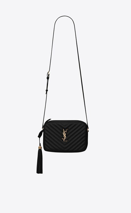 YSL LOU CAMERA BAG IN QUILTED LEATHER