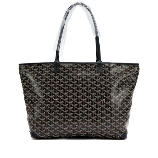 Goyard Artois Black Canvas Shoulder Bag