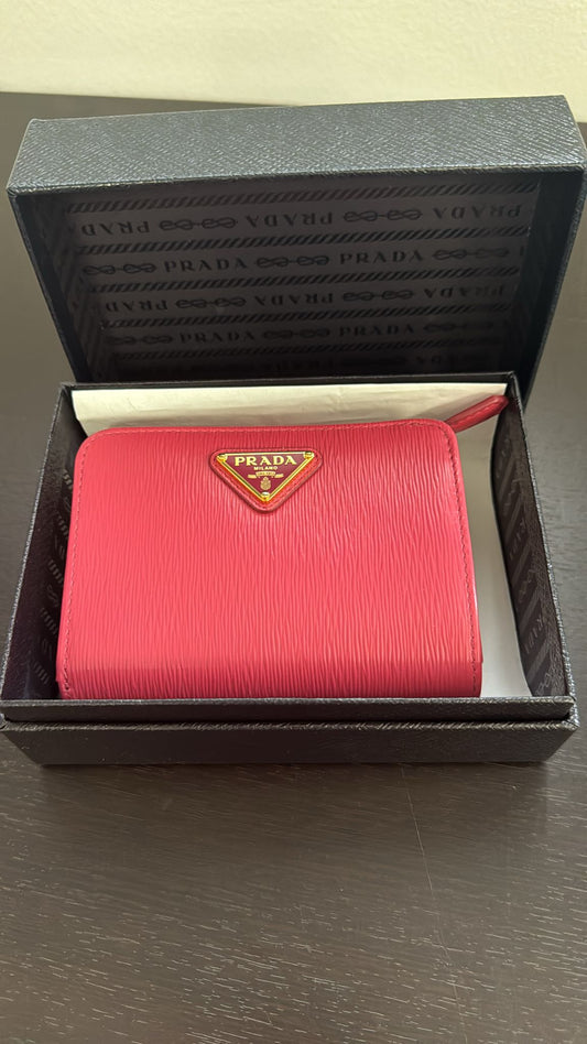 Prada Portaf Pilccolo Lampo - Peonia